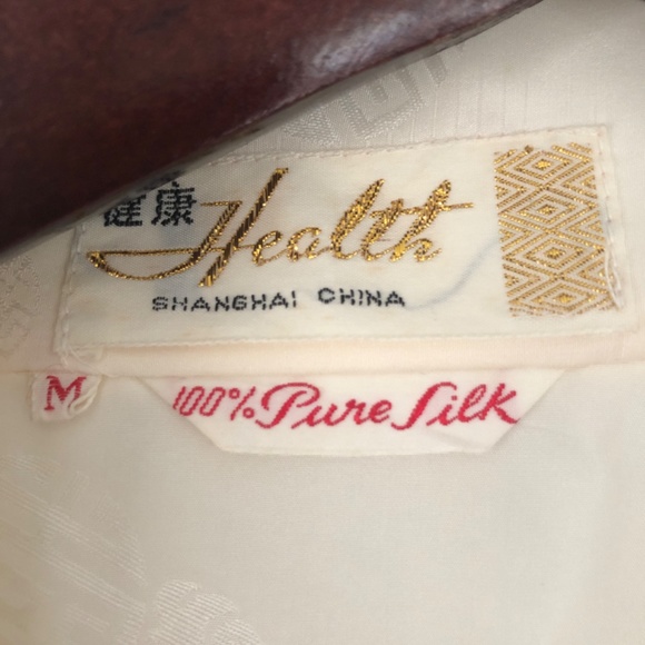 Vintage Luxury Silk  Medium Robe - Picture 2 of 4